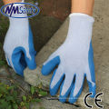 NMSAFETY Sex Gummihandschuh blaue Latex Handschuhe guter Preis